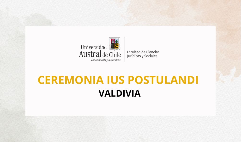 iusPOSTULANDIVALDIVIA