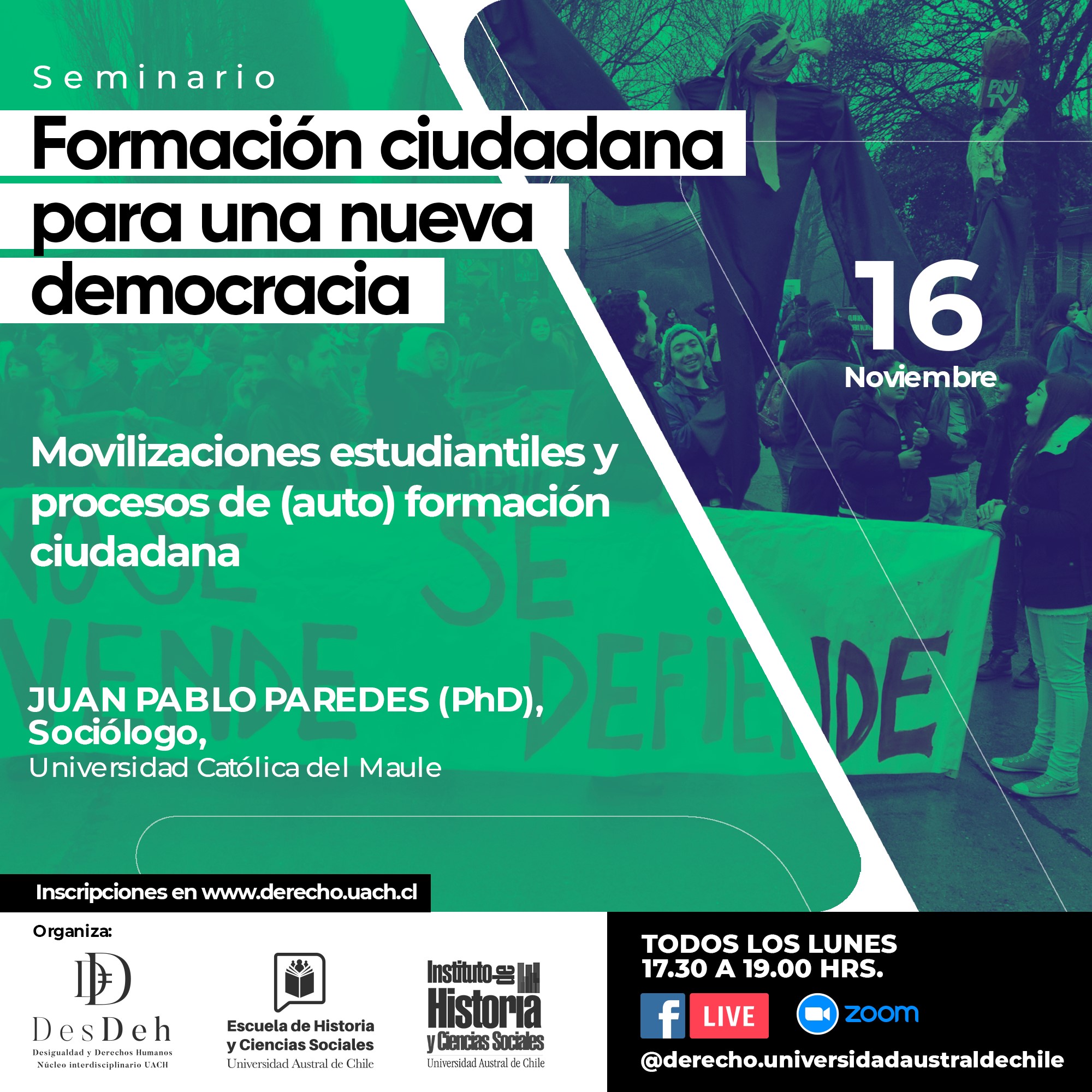 afiche seminario 16 noviembre