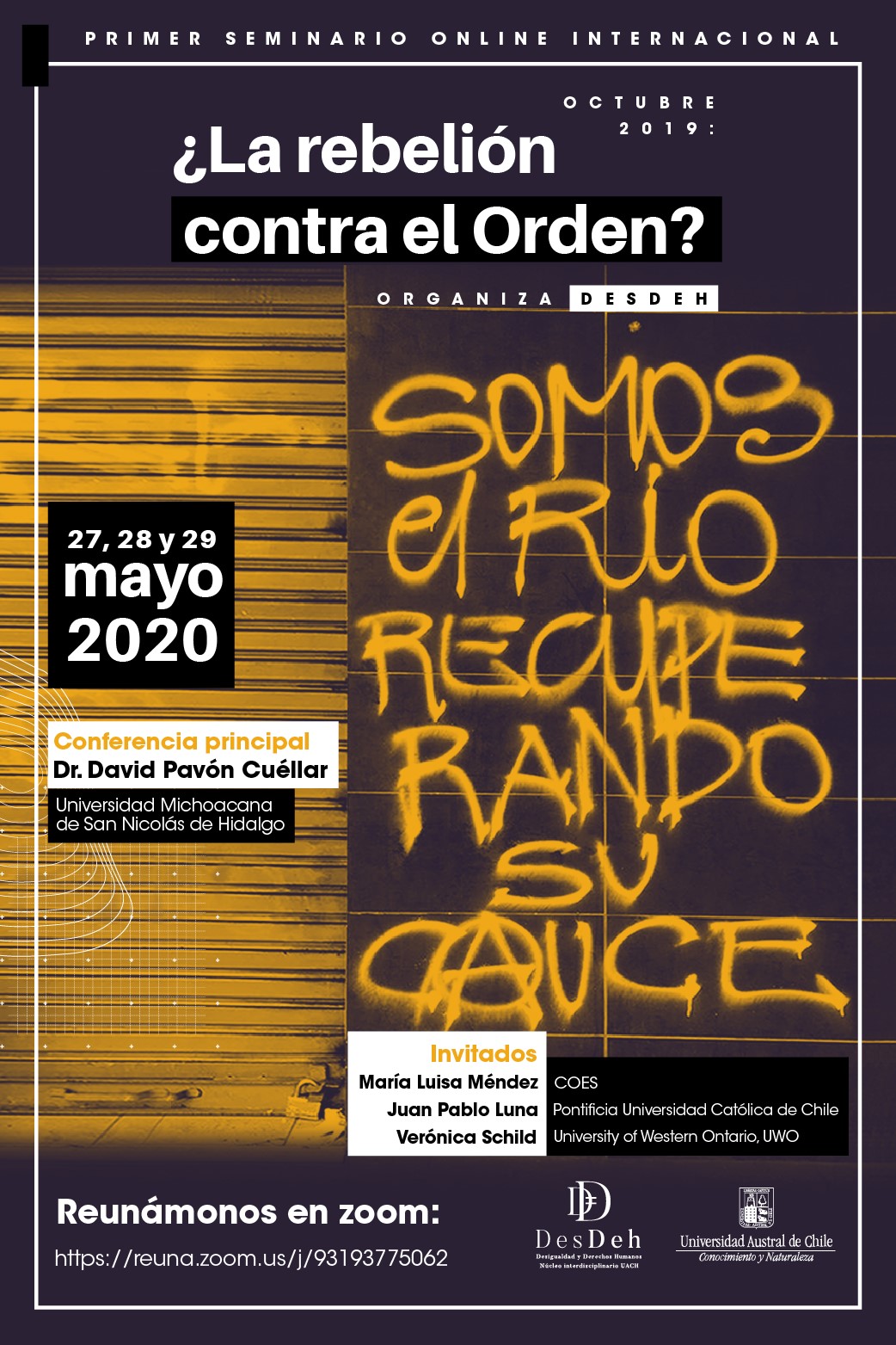 afiche seminario rebelion nucleo