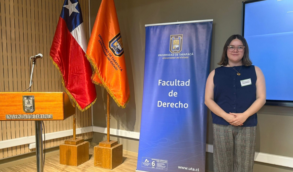Estudiante de Derecho expuso en encuentro nacional de Derecho Constitucional